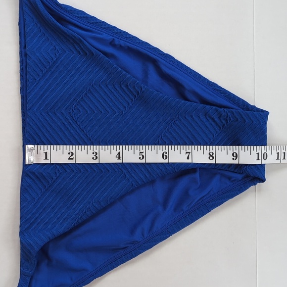 NWT Love & Sports Classic Coverage Bikini Bottom XL Blue 16-18 - Picture 8 of 12
